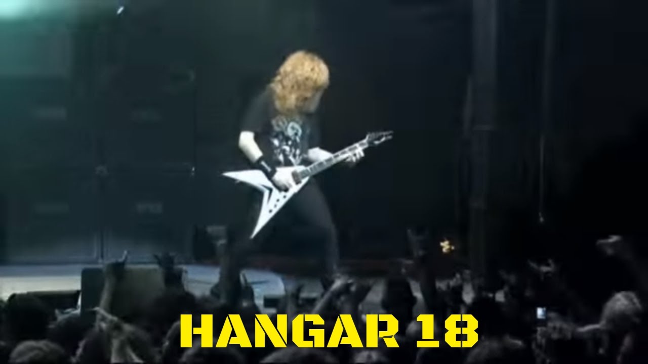 Megadeth  ☢  Hangar 18 Live