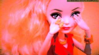 Ever After high doll M.V Fireflies stop motion