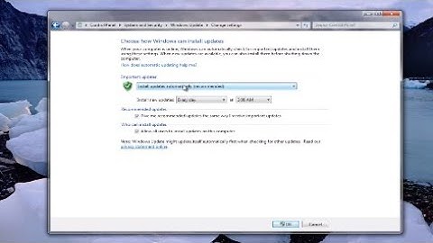 Turn Off Automatic Updating In Windows 7 [Tutorial]