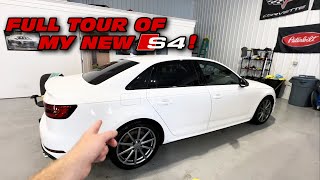 In-Depth Walkaround And Tour Of My Ibis White 2019 Audi S4