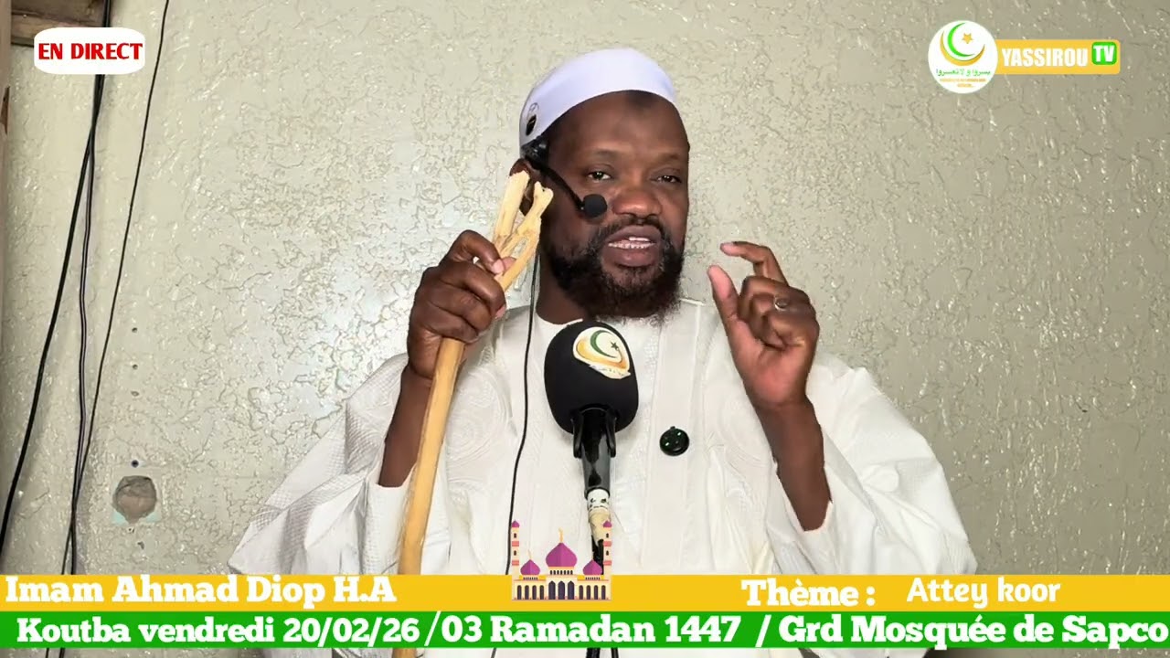 Khoutba si attey koor Imam Ahmad Diop H.A 