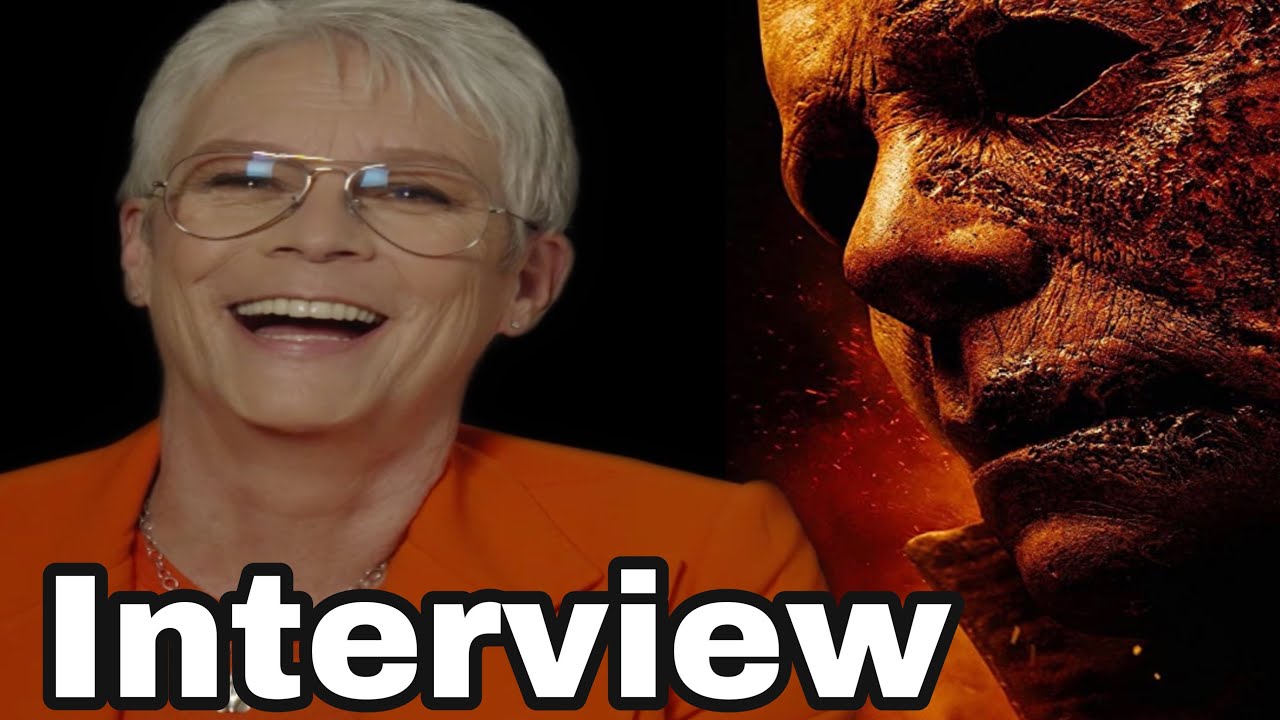 HALLOWEEN KILLS INTERVIEW:JAMIE LEE CURTIS gets emotional & why she JUST wants a pair of scrubs!