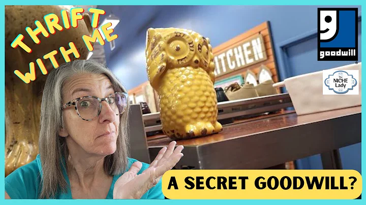 A Secret Goodwill?  | Thrift With Me