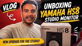 UNBOXING Yamaha HS8 Studio Monitors 🔥 | Dream Studio Setup Begins 🎧 | Studio Equipment Vlog #3