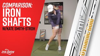 IRON SHAFT COMPARISON | Dynamic Gold 105 vs AMT White