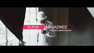 Dennis Graham ( Drake’s Dad) BTS Cover shoot w/ Alpha Magazines