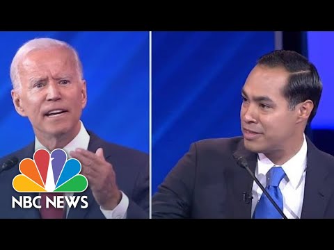 Democratic Debate: Watch Castro Go After Biden And Yang's 'Big' Surprise | NBC News