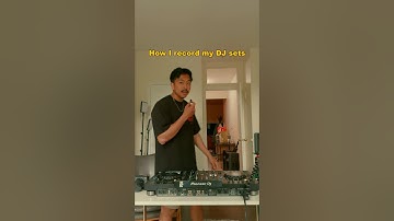 How I record my DJ sets #dj #recording #content