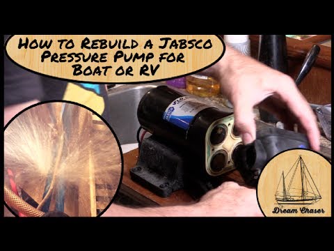 Heavy Wind and Weather and How to troubleshoot and rebuild a Fresh Water Pump