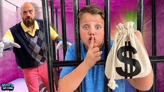 Mystery Neighbor Jail Escape Challenge!