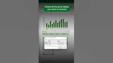 How to Connect One Slicer to Multiple PivotTables in Excel ✨