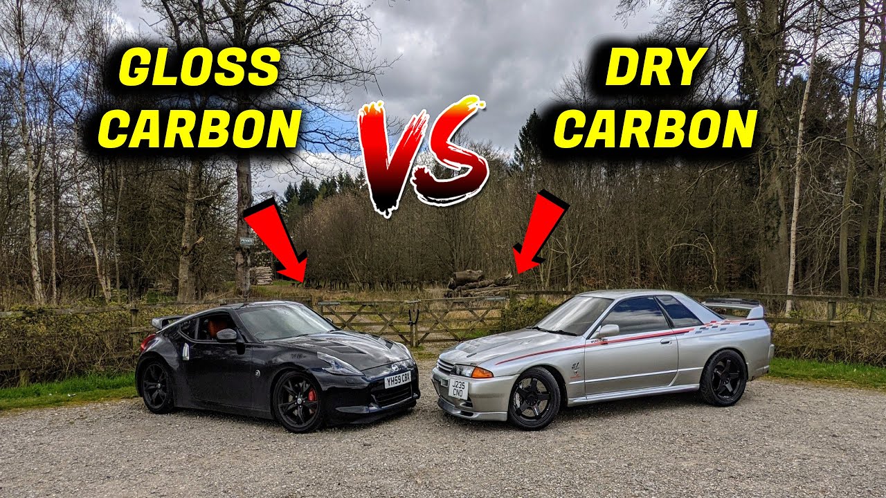 Carbon Fibre Car Parts Worth It? Dry Carbon VS Gloss Carbon YouTube