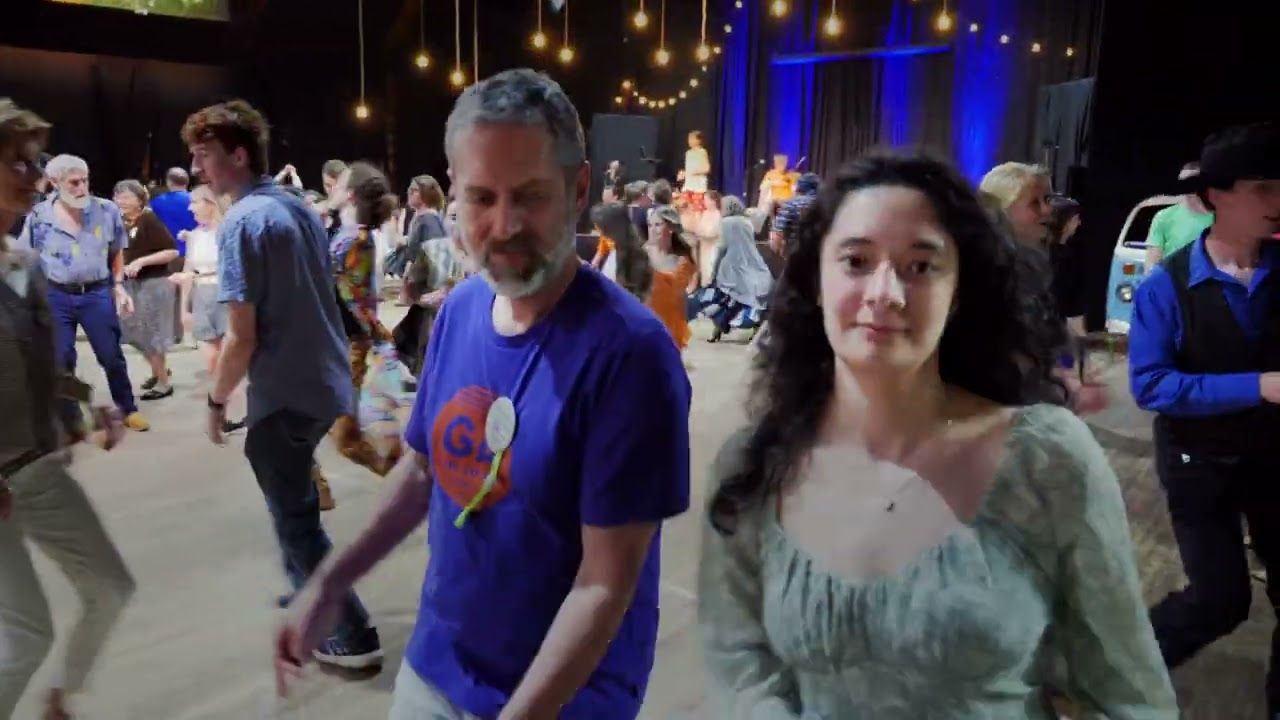 Contra Dancing - Sautee - Claire Takemori & Toss the Possum - Boys of Urbana B