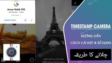 Timestamp Camera #timestamps #youtube #ansar #editing