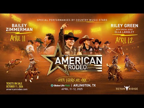 Music Lineup for the 2025 American Rodeo Championship Weekend