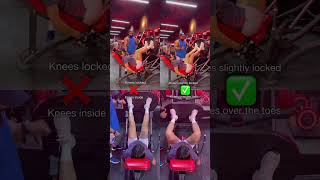 Leg press! Leg exercise! #shorts