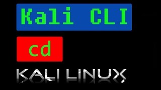 Kali Linux Cli - cd