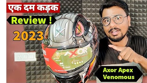 AXOR APEX VENOMOUS 2023 ! EK DUM KADAK REVIEW ! @theuncut04