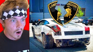 Reacting to Lamborghini Crashes...