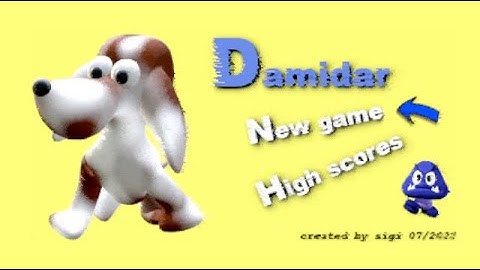 Damidar - in progress 2 - port of the very old game for FUZE 4