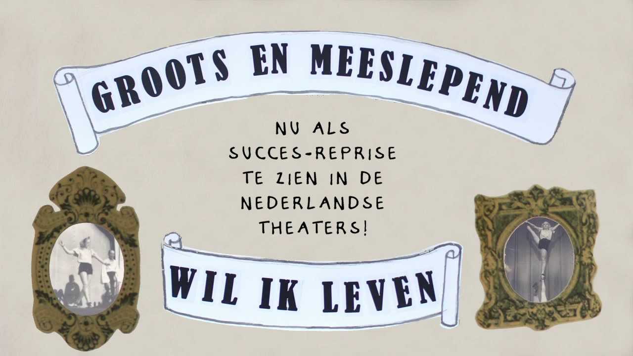 Groots En Meeslepend Wil Ik Leven