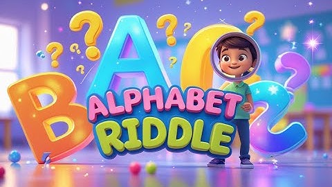 Riddles for Kids | Think Fast |  Brain Teasers & Riddle Quiz | Kids Funny Questions |Alphabet Riddle
