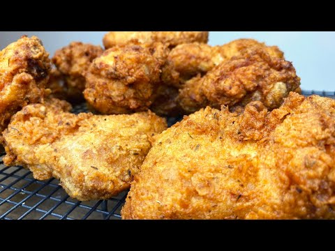 Fried Chicken Recipe  Extremely Crispy And Delicious!