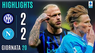 INTER-NAPOLI 2-2 | HIGHLIGHTS | 20ª GIORNATA | SERIE A ENILIVE 2025/26