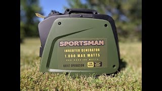 Quiet Sportsman 1000 Watt Inverter Generator $149.99 ships FREE!. (Lowes) Tropical Storm Barry 2019