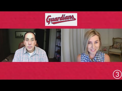 Greater Cleveland Sports Commission CEO David Gilbert reacts to Guardians name
