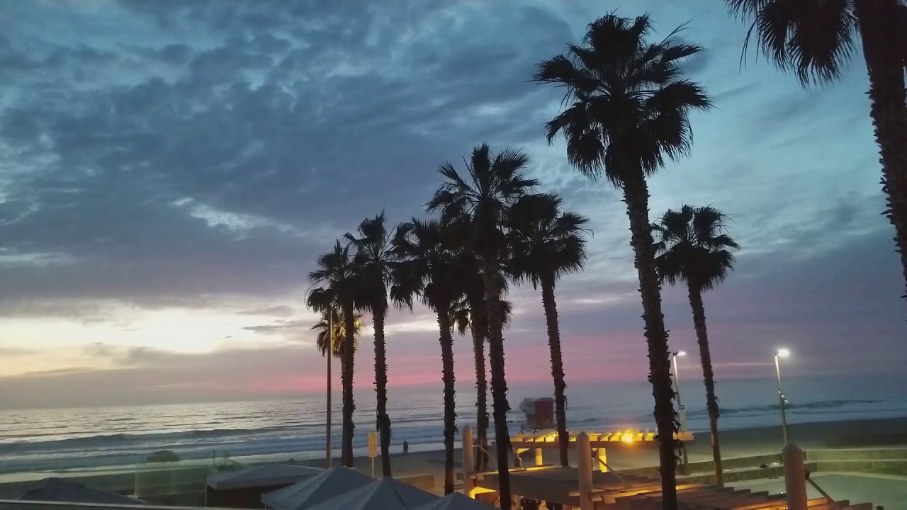 Sunset at Imperial Beach, San diego, California YouTube