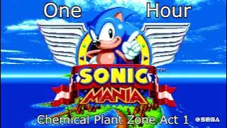 Sonic Mania Soundtrack: Chemical Plant Zone Act 1 - 1 Hour Version