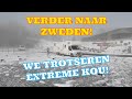 860 MET DE CAMPER VERDER NAAR ZWEDEN| EXTREME KOU!