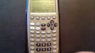 Ti 89 Calculator Static Equilibrium Problem