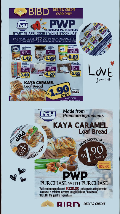 Available to all slh outlet# For BIBD users for only $1.90