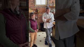 Visiting with the Owner of the Plimoth Restaurant in Denver