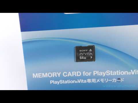 PS Vita Memory Card (64gb) from Amazon Japan