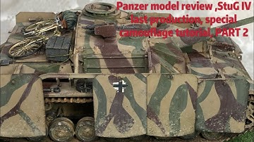 Rusty effect in tank,Weathered effect in tank,Panzer model review,StuG IV last version   tutorialPT2