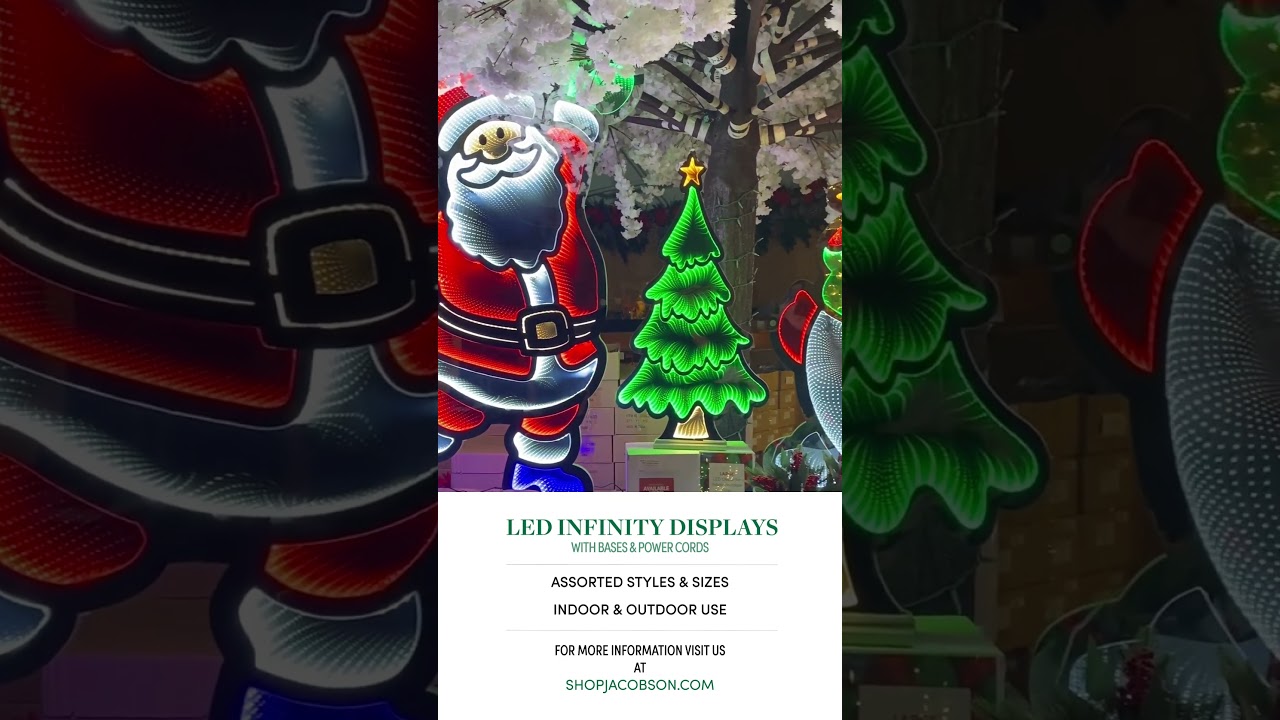 New for Holiday 2024 - LED Infinity Displays!