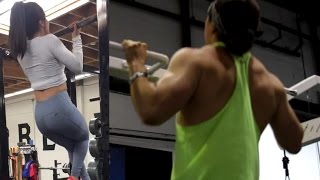 HOW TO BECOME AWESOME AT PULL UPS | (Ft. Jazmine Garcia)
