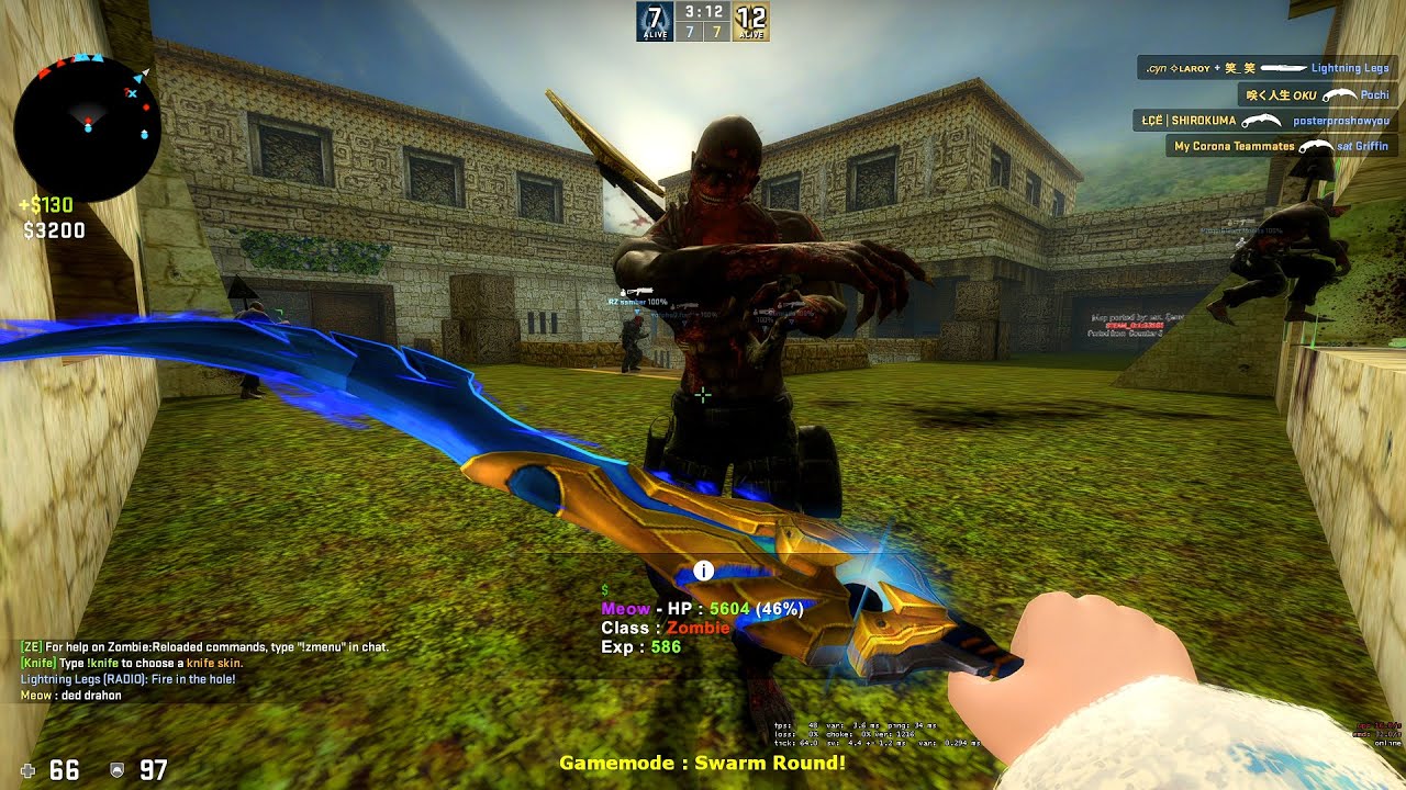 CS:GO ZOMBIE PLAGUE MOD MAP zp_aztec_infinity_d_16toGO