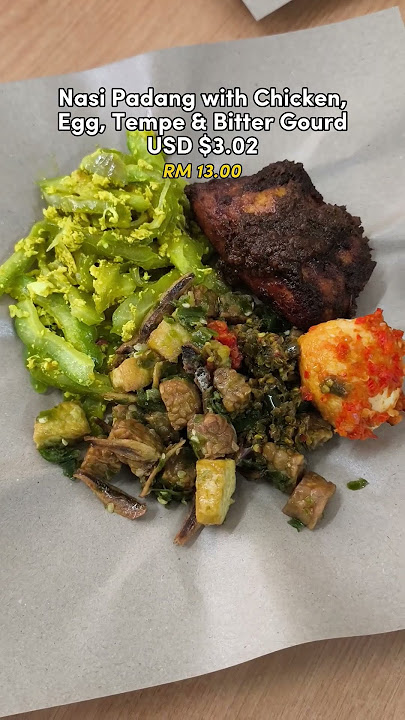 2. Nasi Padang Minangkabau Pusako 巴东饭 #penangfood #indonesianfood #nasipadang