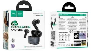 Hoco Eq27 Headset Ai Translation Anc & Enc Premium Quality