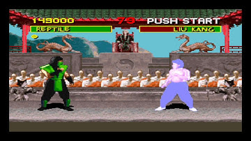 Mortal Kombat Champion Edition Play as Reptile (Snes) On Raspberry Pi 3