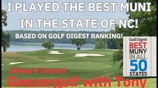 Best Rated Municipal Golf Course in North Carolina