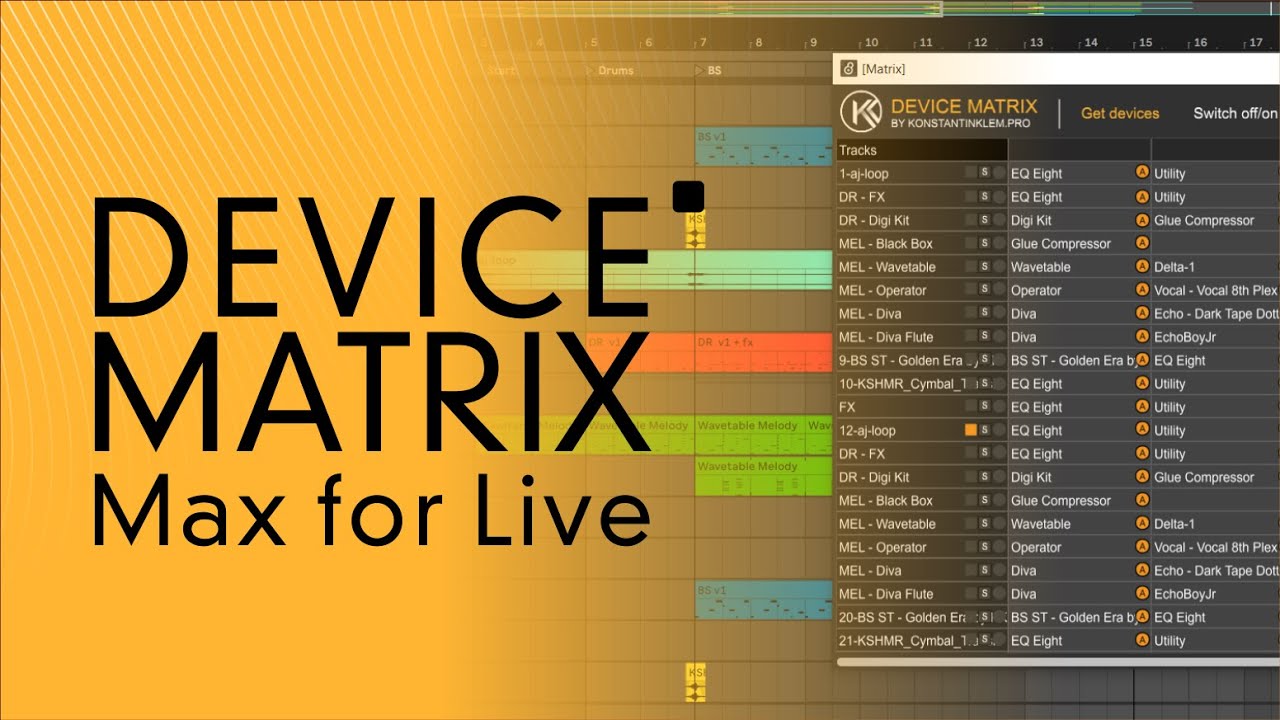 Max for Live Device Matrix for Ableton Live YouTube