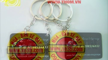 Cơ sở chuyên sản xuất móc khóa mica, đổ keo giá rẻ,cơ sở sản xuất móc khóa mica