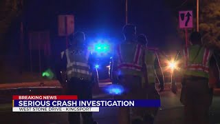 Kingsport police investigating 'serious' crash on West Stone Drive