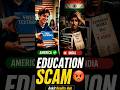 India Education System Exposed 😡 | India vs America Reality |  #education #india #AnkitRealityHub