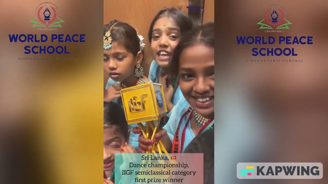 1st prize | in the Semiclassical category at the IIGF event | in Sri Lanka | MIT WPS | Alandi